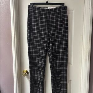 Liz Claiborne Women’s Dark Plaid Dress Pants